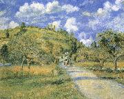Camille Pissarro, Road and hills